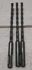 3PC Irwin Sds 6-1/4" Carbide Roto Hammer Drill Bit Set Open. Price: $19.56.