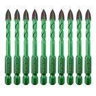 Kurstol 10PC Masonry Diamond Drill Bit 1/4" Concrete Hole Saw Set Wood Plastic New. Price: $40.50.