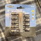 Warrior Quick Change Sae Magnetic Nutsetter Bit 8-PC 1/4 In For Drill New. Price: $32.39.
