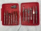 Vintage Craftsman 13 Piece Wood Screw Pilot Bits Set Countersink - Made Usa Used. Price: $14.99.
