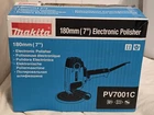 Makita PV7001C Electronic Polisher 180 Mm (7") - New In The Box. Price: $175.00.