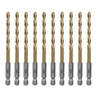 Sali Cobalt Drill Bit SET,10 Pack 3/16 Inch High Speed Steel Hex Shank Jobber... New. Price: $26.69.
