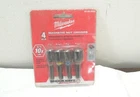 Milwaukee 49-66-4562 1-7/8" Shockwave Magnetic Nut Driver Set Piece Nib New. Price: $11.99.