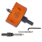 2-3/4 Inch Hole Saw With Arbor For Wood Plastic, Bimetal Cut New. Price: $22.99.