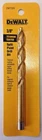 Dewalt DW1324 3/8" Titanium Coated Split Point Drill Bit New. Price: $5.00.