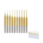Huhao 10PCS Micro Drill Bits Set, 0.2MM-1.1MM, 1/8" Shank Spiral Fl... Fast Ship New. Price: $34.24.