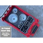 Insert For Milwaukee Hole Dozer 28PC Saw Bit Set & Packout Organizer New. Price: $49.99.