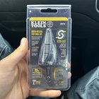 New Factory Sealed Klein Quick Release Step Drill Bit QRST15 7/8" 1-3/8". Price: $39.99.