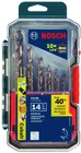 Bosch CO14B 14-PIECE Assorted Set With Included Case Cobalt M42 Metal Drill Bi New. Price: $59.26.