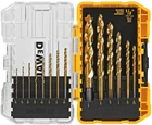 Dewalt Titanium Speed Tip Drill Bit Set For All Projects, 14-PIECE New. Price: $21.92.