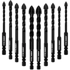 Masonry Drill Set, 10 Pieces Concrete Ceramic Ca... New. Price: $11.39.