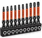 Dyrecelve Impact Torx Bit Set T15 T20 T25 T30 T40, 10-PACK Inch S2 Steel Ma... New. Price: $7.91.