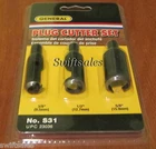 General Tools S31 Self-ejecting Plug Cutter Set 3/8" + 1/2" 5/8" New. Price: $12.99.
