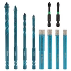 10 Pack Dry Diamond Drill Bits,tile Set For Ceramic,porcelain,marbl... New. Price: $13.45.