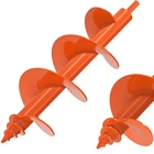 Insaga Threaded Auger Drill Bit For Post Hole Digger 4X12'', 3MM Thick Spiral New. Price: $34.70.