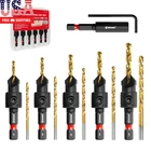 Drill Bit Set, 12 Pcs Adjustable, #4, #6, #8, New. Price: $28.01.