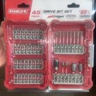 New Freud Diablo DSC-S45 Piece Impact Strong Screwdriver Drill Bit Set. Price: $37.00.
