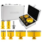 Highdril 6PCS Diamond Core Drill Bit Set 5/8-11 Tile Porcelain Granite Hole Saw New. Price: $189.99.