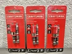 3-3 Pc Craftsman 2IN SQ2 Square Screwdriver Bit Sets Impact Rated + Sleeve Lock New. Price: $15.99.