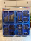 Jobsmart 89PC Drill & Driver Set New Sealed Titanium Hss Bits Kit. Price: $22.52.