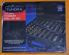 Tundra" 170 Pc Titanium Drill Bit Assortment New. Price: $89.99.
