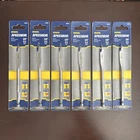 (6) Irwin 3/8 X 6" Speedbor Blue-groove Old & New Style Spade Bit (88806) Sealed. Price: $22.00.