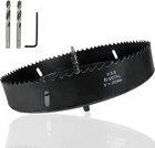 Saw 8-INCH Dia Cutter Bit For Drilling Wood, Plastic, New. Price: $25.37.
