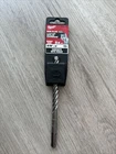 Milwaukee 48-20-8351 3/8" In. 6" Sds 4-CUTTER Solid Carbide Bit 5X Life New. Price: $15.99.