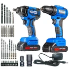 Acdelco Power Tool Combo Kit With 2 Batteries Cordless Drill Impact Driver New. Price: $129.99.