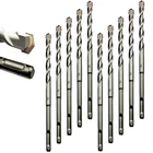 Direko 10-PIECE 1/2"X8" Sds Plus Carbide Concrete Drill Bits New. Price: $26.59.