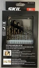 Skil 21PC Gold Oxide Drill Bit Set (135 Degree Split Point) #98021 New. Price: $18.99.