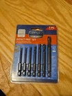 7-PIECES Impact Pro Black Oxide Rated 1/4" Hex Shank Fractional Drill New. Price: $17.99.