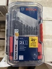 Bosch Piece Black Oxide Metal Drill Bit Set BL21A New. Price: $28.00.
