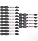 Pack-bosch ITPH2215 In. Phillips #2 Impact Tough Screwdriving Power Bits New. Price: $14.99.