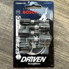 Bosch Impact Nutsetter SET,1/4 In Hex Piece 5/16 3/8 7/16 1/2 Magnet New. Price: $15.00.