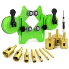 Marsbase 10PC Diamond Hole Saw Kit Tile Core Drill Bits Wet/dry W/ Suction Cup New. Price: $52.50.