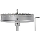 Metal Hole Saw Carbide Cutter 160MM 6.3" Dia For Stainless Steel New. Price: $47.90.