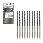 1/8" Cobalt Drill Bit Set(pro) Titanium Aluminum Nitride Coated (tialn), 10-PIEC New. Price: $28.99.