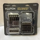 Klutch 42-PC. Impact Driver Socket/bit Set New. Price: $25.80.