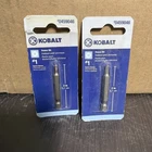 2 Pack Kobalt #0459046 Power Bit Square Recess #1 *new*. Price: $10.49.