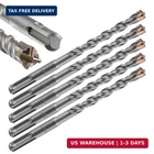 Wensilon Concrete Drill Bit 5PCS 3/8" X 6"-4" Cross-type Double Thread Carbide M New. Price: $16.29.