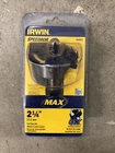 Irwin Industrial Tools 3046012 2-1/4-INCH 3-CUTTER Self Feed Drill Bit New. Price: $49.99.