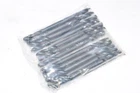 New 12 Piece Set Of High Speed Steel Double Ended Size: 1/8'' Drill Bits. Price: $9.99.
