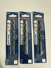 Pack 3 New Bosch Drill Bit BL2152 25/64 Black Oxide. Price: $12.79.