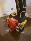 3D Printed Magnetic Holder For 20V Max Dewalt Drills (14 Bits Hole) New. Price: $15.99.