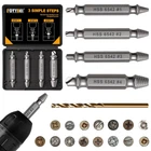 5PCS Damaged Screw Extractor Set, Upgraded Model Hss 6542, Hardness Is 63-65HRC, New. Price: $20.99.