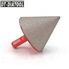 2"/50MM Diamond Cone Milling Bits Ceramic Tile Chamfering Finger Hole Saw Hex New. Price: $23.69.