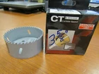 New Sandvik 3-5/8" Carbide Tipped Ct Hole Cutter Saw 3832-92 55850. Price: $44.99.