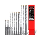 Zkh 10 Pcs Sds Plus Bits Set, (3/16'',1/4'',5/16'',3/8",1/2"), Carb... Fast Ship New. Price: $35.81.