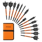 Jorgensen 14PC Carbon Steel Spade Drill Set Quick-load Connector Paddle New. Price: $35.99.